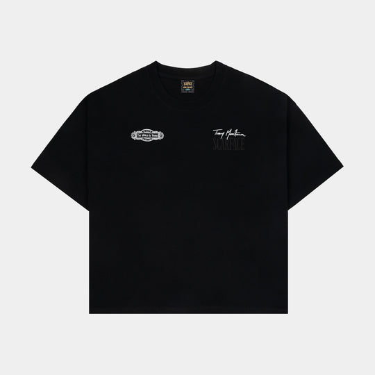 Scarface Paisley Logo Graphic Tee – Vintage Style Short Sleeve Shirt