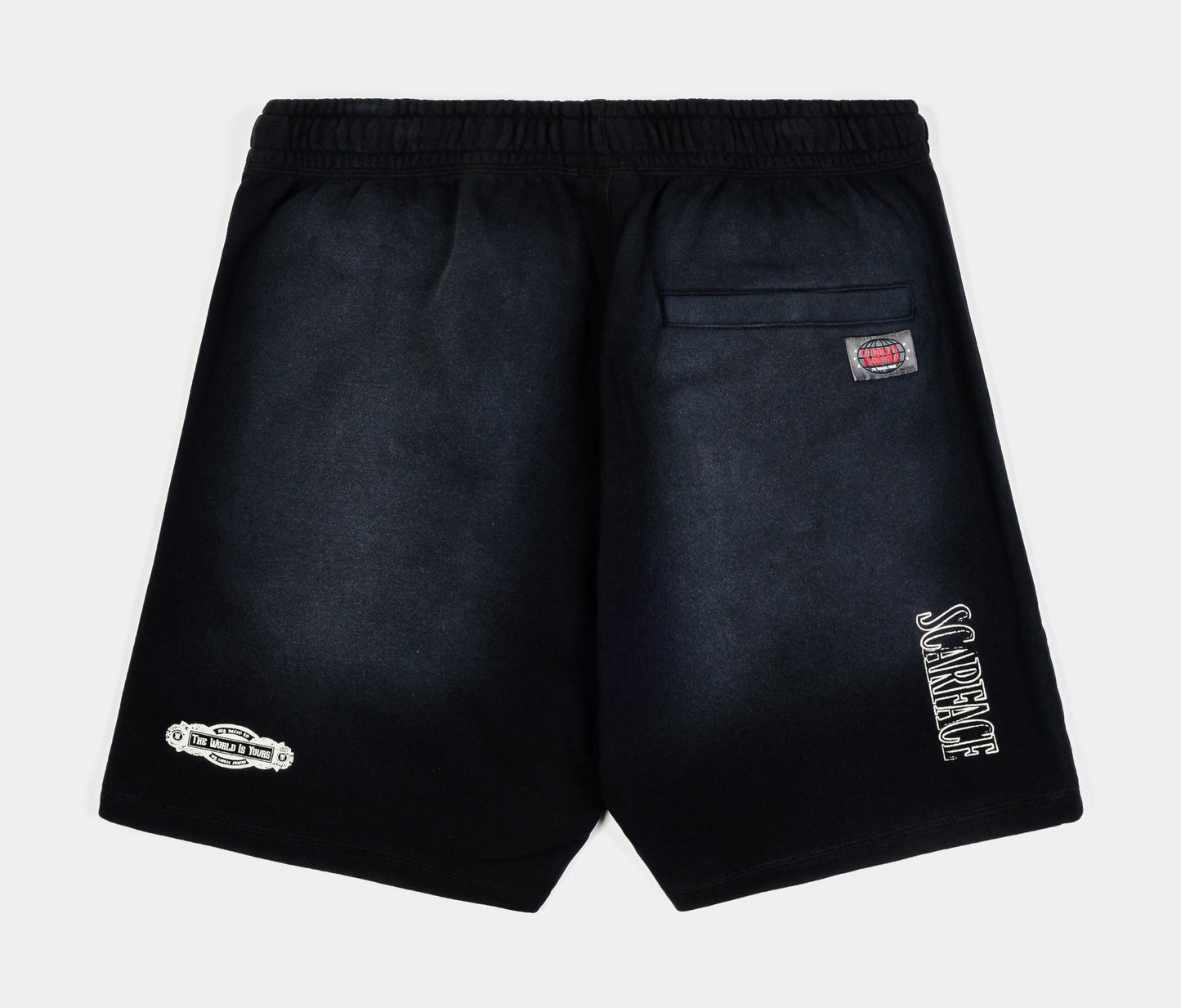 Scarface The World Is Yours Faded Shorts