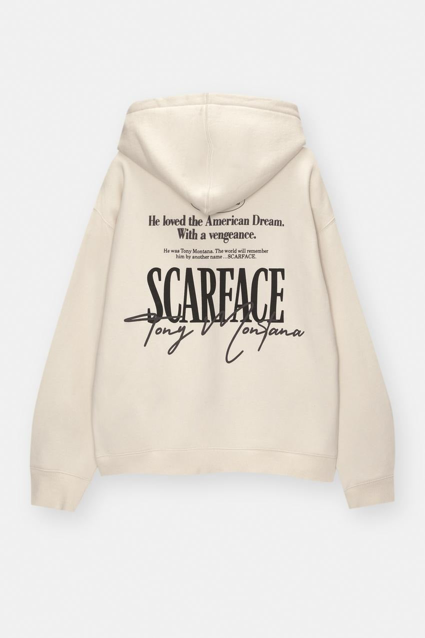 Vintage Scarface Hoodie – 1983 Film Al Pacino Streetwear