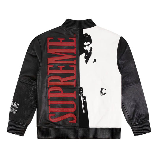 Supreme x Tony Montana Scarface Leather Jacket