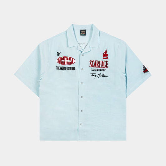 Scarface MGMT CO Button Down – Men’s Short Sleeve Streetwear