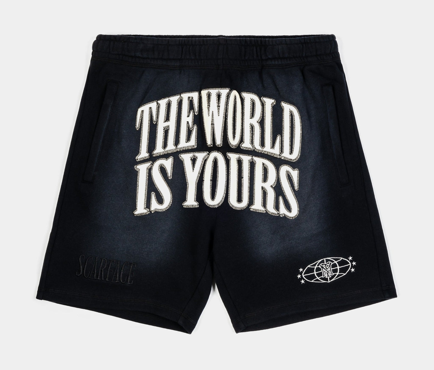 Scarface The World Is Yours Faded Shorts