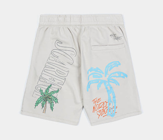 Scarface Post Card Graphic Hybrid Shorts – Casual Summer Outfit