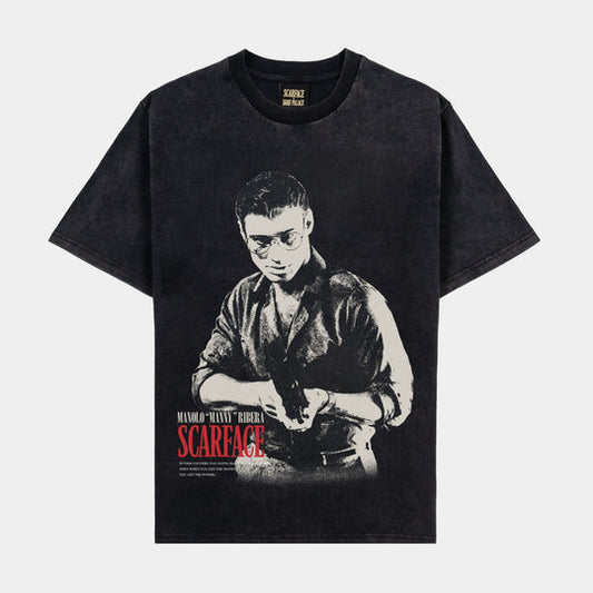Scarface Manny Vintage Short Sleeve T-shirt