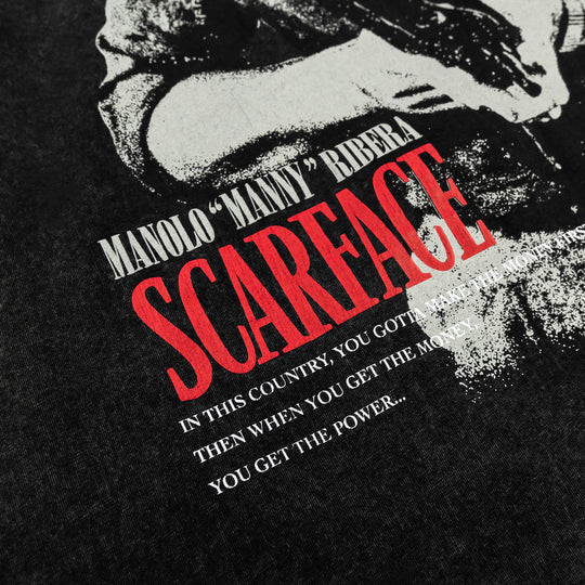 Scarface Manny Vintage Short Sleeve T-shirt