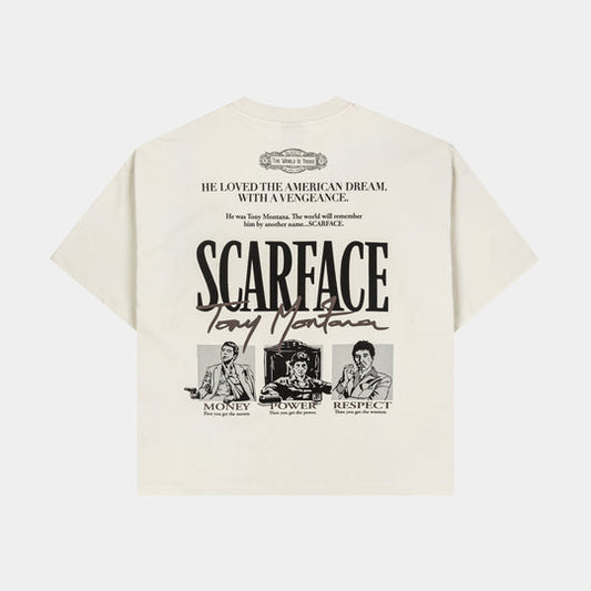 Scarface Vengeance Light Graphic Tee – Men’s Streetwear Top